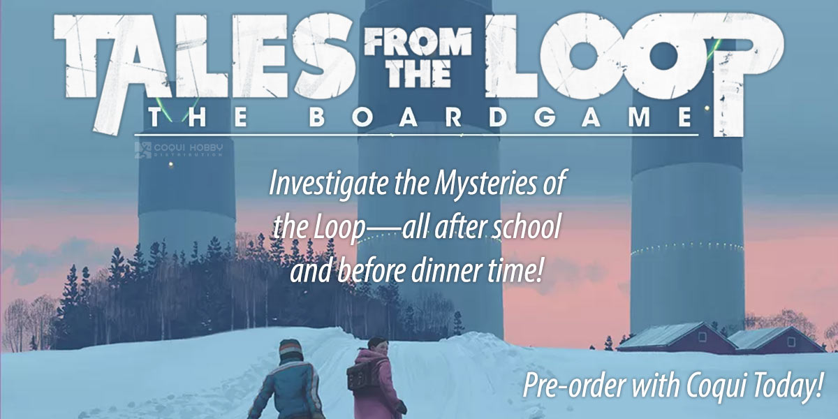 Tales from the Loop The Board Game — Free League Publishing • Coqui Hobby Distribution