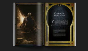 Dark Souls RPG page spread