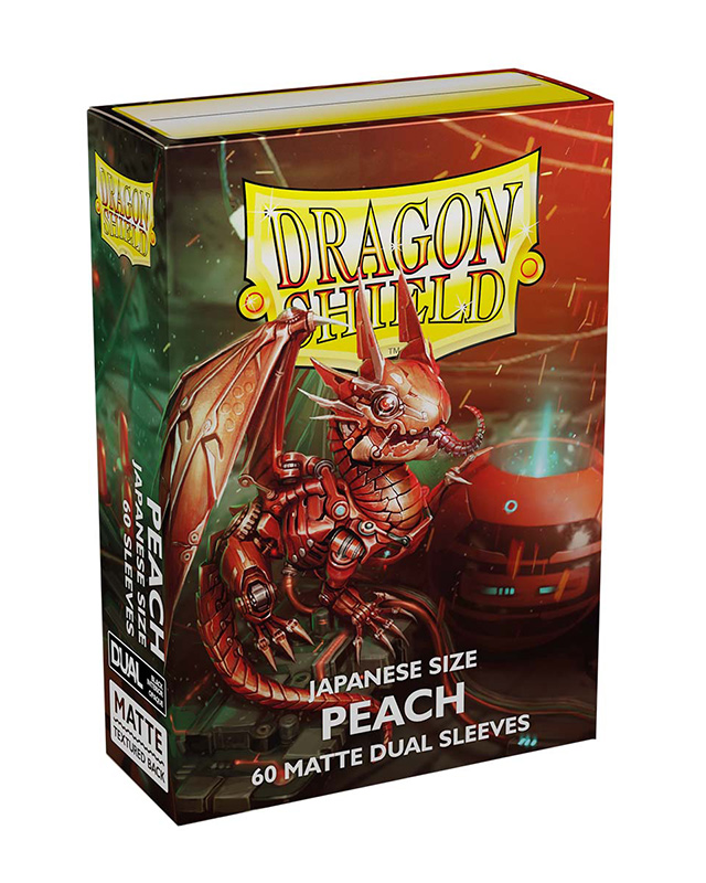 Japanese Dragon Shield Dual Matte: Peach