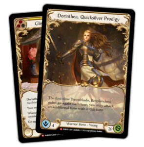 Classic Battles: Rhinar vs. Dorinthea sample cards