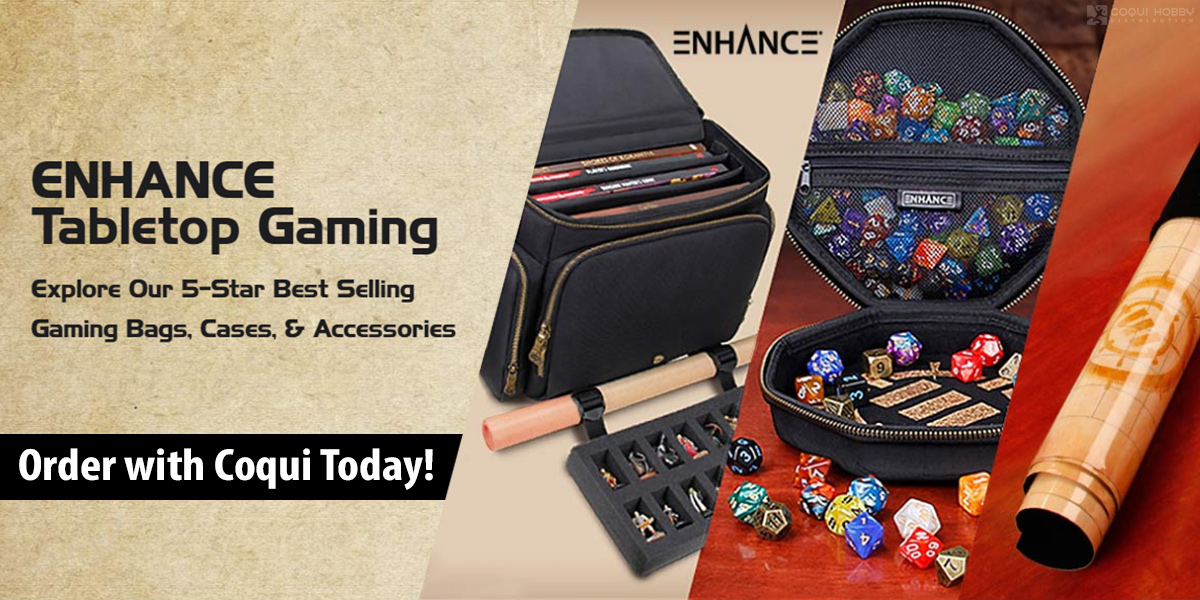 ENHANCE: RPG Travel Case Collector's Edition - Silver, Accessories