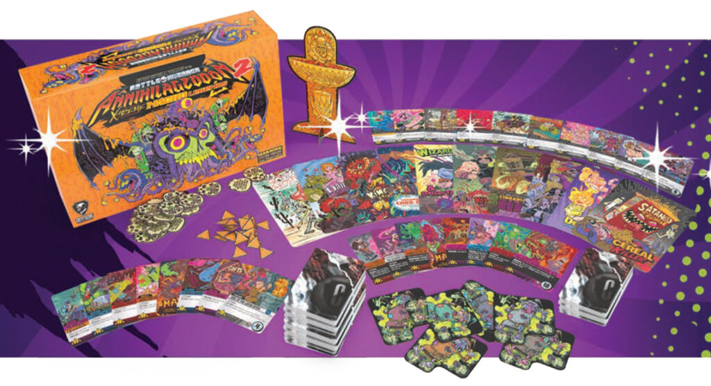 Epic Spell Wars of the Battle Wizards: Annihilageddon 2 — XTREME Nacho Legends components