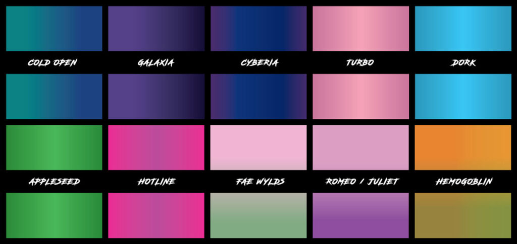 Turbo Dork Expansion 5 swatches
