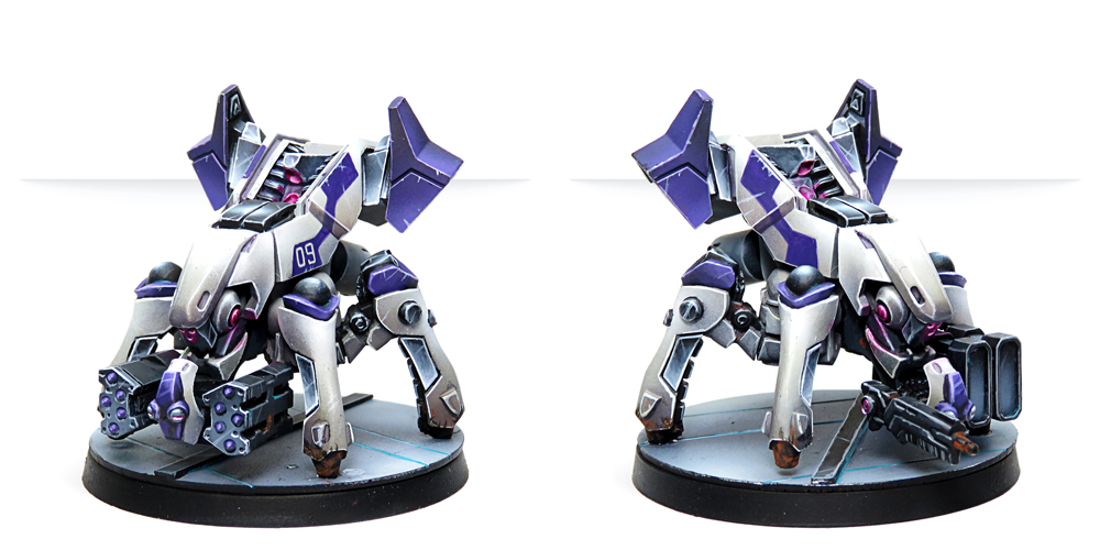 Infinity CodeOne: ALEPH Remotes Pack miniatures