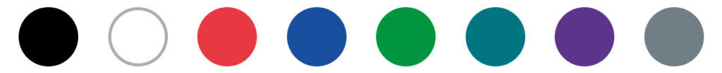 Boulder 100+ Solid Deck Box: Blue color swatches