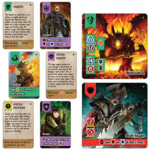 Siege of Valeria: Campaign Expansion cards sample