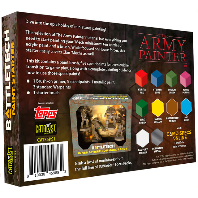 Battletech: Paint Starter Battletech: Paint Starter