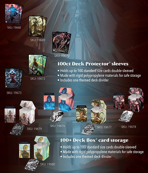 Magic: The Gathering, Phyrexia: All Will Be One Ultra•PRO deck boxes & sleeves