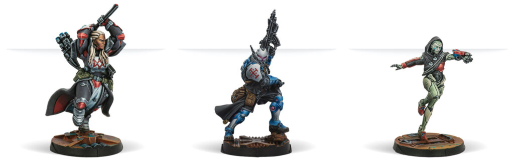 Infinity: Dire Foes Mission Pack 12: Troubled Theft minis
