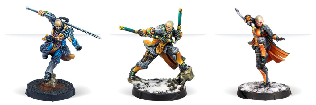 Infinity: Yu Jing — Shaolin Warrior Monks miniatures