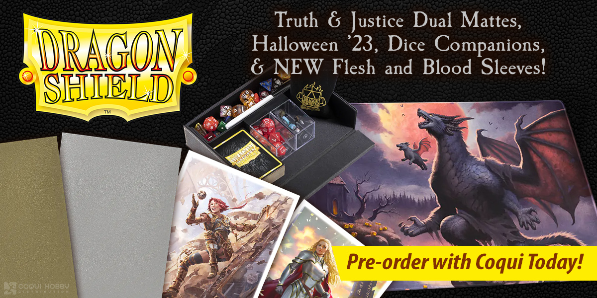 Dragon Shield Truth & Justice Dual Mattes, Dice Companions