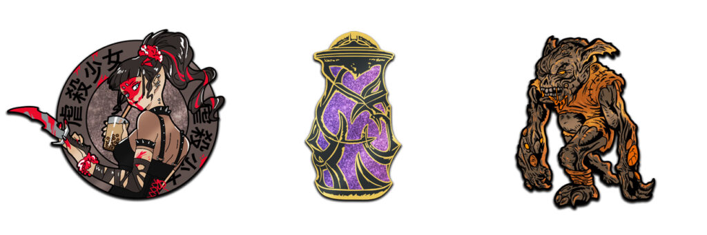 Pin: MTG Black Collection, AR Pin Set (3 pins)