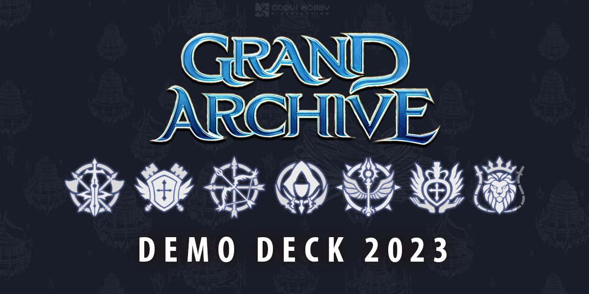 Grand Archive Demo Decks 2023 — Weebs of the Shore • Coqui