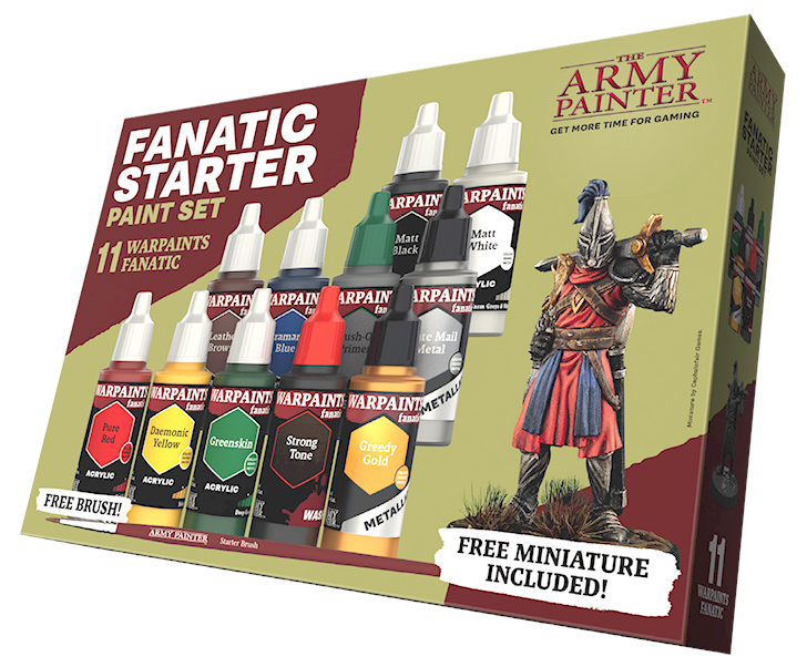 PREORDER - The Army Painter Warpaints Fanatic: Starter Set (WP8066) - –  Gnomish Bazaar