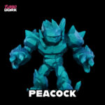 Peacock golem