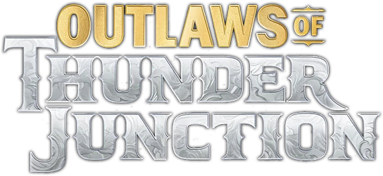 Magic: The Gathering — Outlaws of Thunder Junction logo