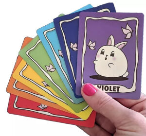 Rainbow Bunny Bop sample cards