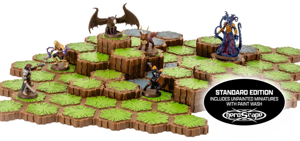 Heroscape: Battle for the Wellspring Battle Box: sample setup