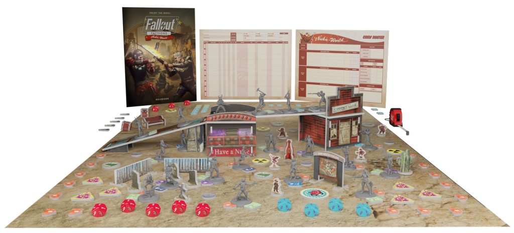 Fallout Factions: Battle for Nuka-World Starter Set sample setup