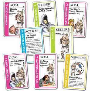 Monty Python Fluxx: Monty Python’s Patsy Pack sample cards