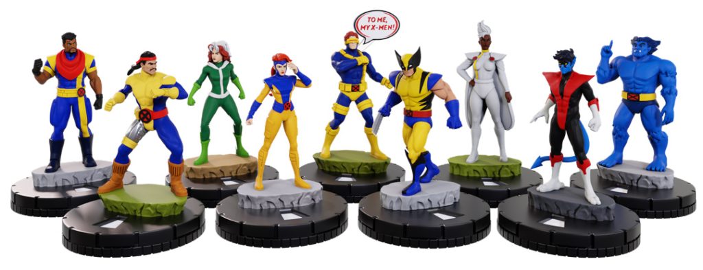 HeroClix: Marvel- X-Men ’97- Booster Brick sample minis 3