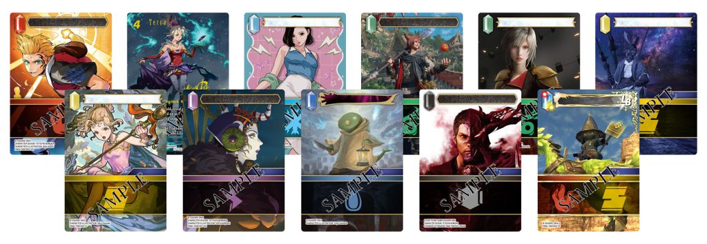 Final Fantasy TCG: Opus 27- Journey of Discovery sample cards