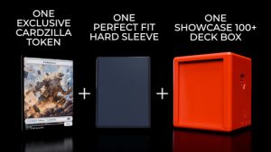 Deck Box: Cardzilla Showcase 100+- White, Blue, Black, Red, or Green contents