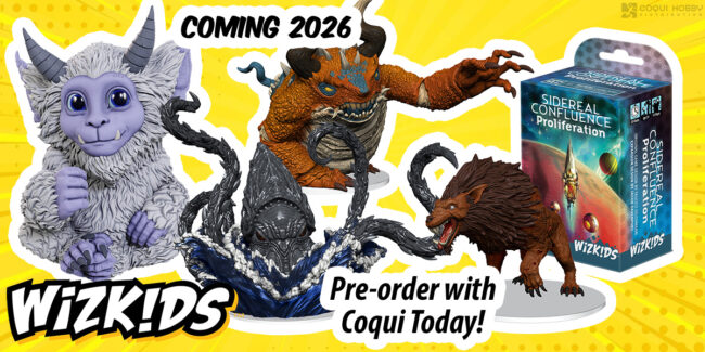 Coqui_WZK_due1025_WebSlider Sidereal Confluence: Proliferation, D&D Icons Monster Manual Collection 2, & More! — WizKids