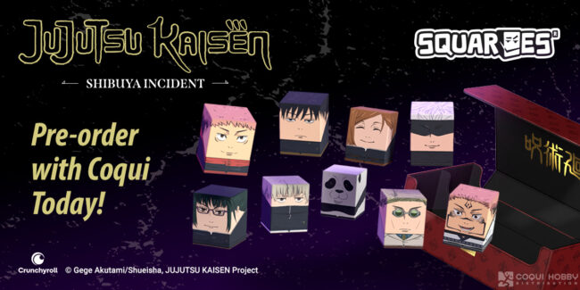 Coqui_UGD_Squaroes_JujutsuKaisen_WebSlider Jujutsu Kaisen Squaroes — Ultimate Guard