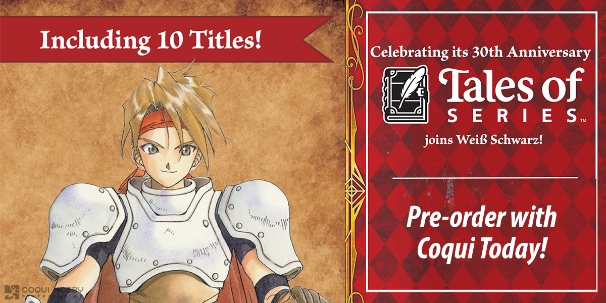 Coqui_WeissSchwarz_TalesofSeries_WebSlider Weiss Schwarz: Tales of SERIES — Bushiroad