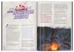 D&D Adventures: Everybody Dies, Vol. 1- Faster, Purple Worm! sample spread 1