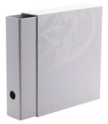 Dragon Shield: Sanctuary Slipcase Binder- White, slid slightly out