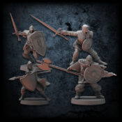 Dark Souls RPG Minis: Unkindled Heroes, Pack 1