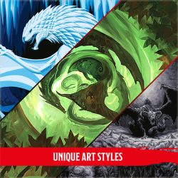 Dragon Delves info 2: Unique Art Styles