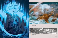 Dragon Delves sample spread 3: White Dragons