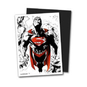 Dragon Shield Sleeves: Standard Dual Matte “Superman Core” Red/White (100 ct.) sleeve