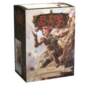 Dragon Shield Art Sleeves: Standard Matte Flesh & Blood, Limited Edition — Dash box