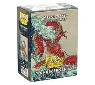 Dragon Shield Sleeves: Standard DUAL- Matte ‘Great Wave’ Art (100 ct.), box