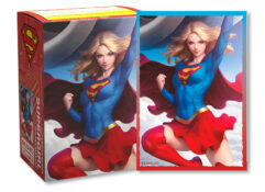 Dragon Shield Standard-Size Sleeves: Brushed Superman Series ‘Supergirl’ (100 ct.)