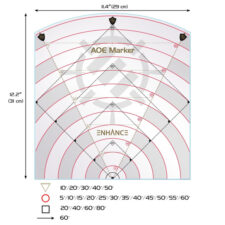 60 ft. Spell Area-of-Effect Damage Template picture 1