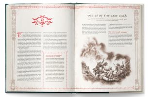 The Lord of the Rings RPG: Keepers of the Elven-rings (5e) sample spread 2