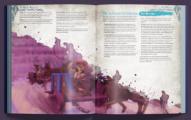 Against the Faerie Queene, sample spread 2