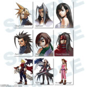 Final Fantasy VII Anniversary Art Museum Digital Card Plus Vol.2 Display, sample cards 2