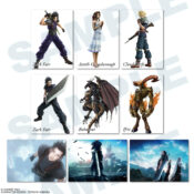 Final Fantasy VII Anniversary Art Museum Digital Card Plus Vol.2 Display, sample cards 7