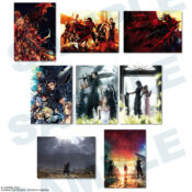 Final Fantasy VII Anniversary Art Museum Digital Card Plus Vol.2 Display, sample cards 10