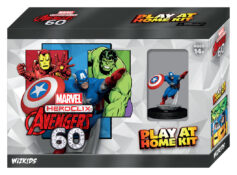 HeroClix: Avengers 60th Anniversary Captain America Play at Home Kit