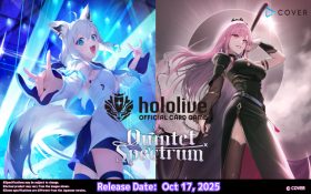 Hololive OCG: Quintet Spectrum Booster Display
