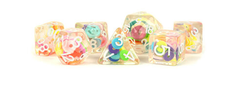 16mm Resin Poly Set: Critical Loops Dice