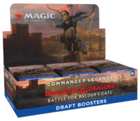 Magic: The Gathering Commander Legends Dungeons & Dragons Battle for Baldur's Gate Draft Booster Box