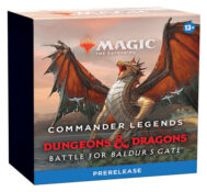 Magic: The Gathering Commander Legends Dungeons & Dragons Battle for Baldur's Gate Prerelease Pack
